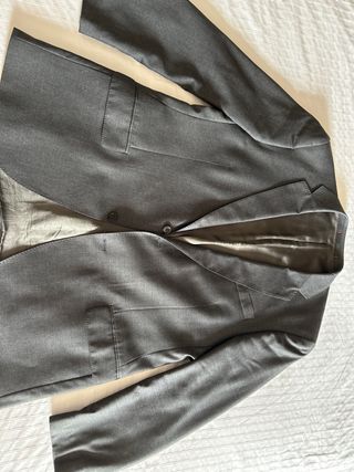 Americana Gris Marengo Hombre