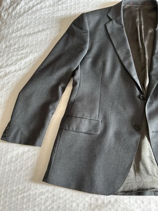 Americana Gris Marengo Hombre