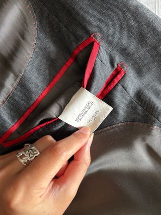 Americana Gris Marengo Hombre