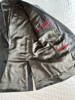 Americana Gris Marengo Hombre