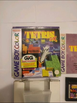 TETRIS DX NINTENDO GAMEBOY COLOR GIG COMPLETO