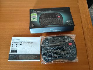 Teclado Rii X8: Mini teclado inalámbrico