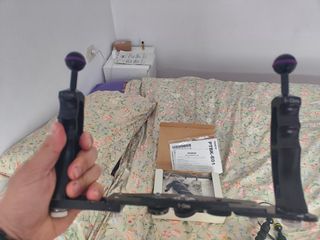 Buceo: Brazos Articulados, Empuñaduras y mariposas