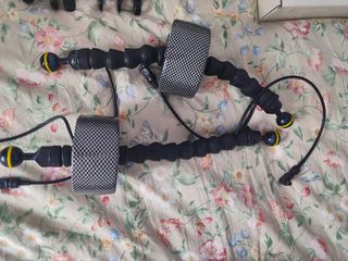 Buceo: Brazos Articulados, Empuñaduras y mariposas