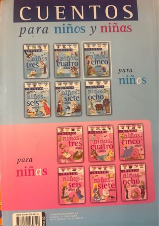 Cuentos para niñ@s de cinco años