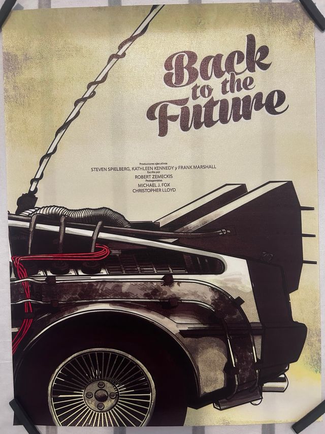 Colección Póster Back to the Future I, II y III