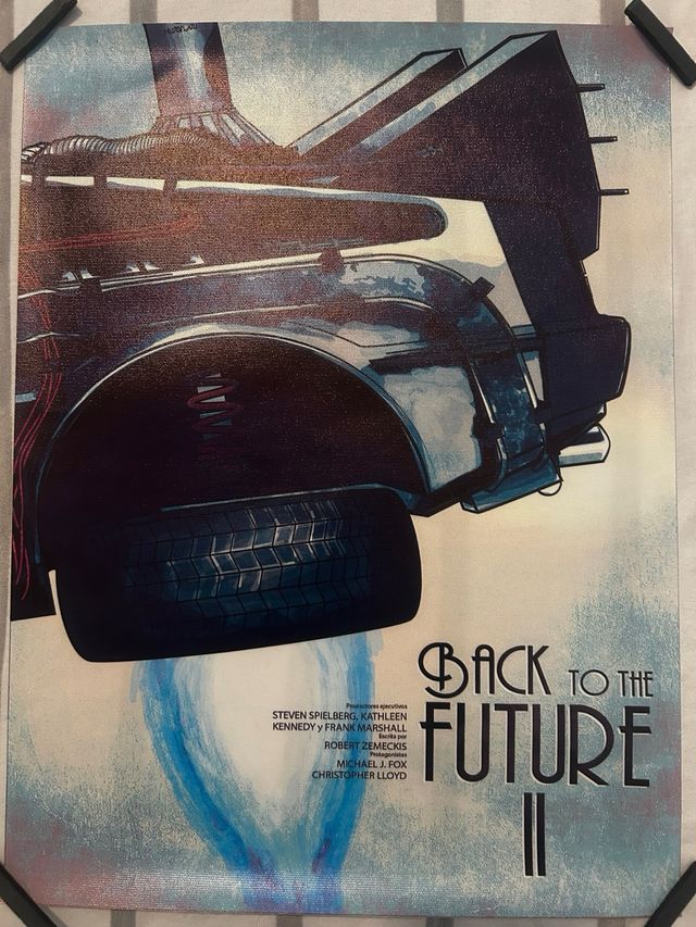Colección Póster Back to the Future I, II y III
