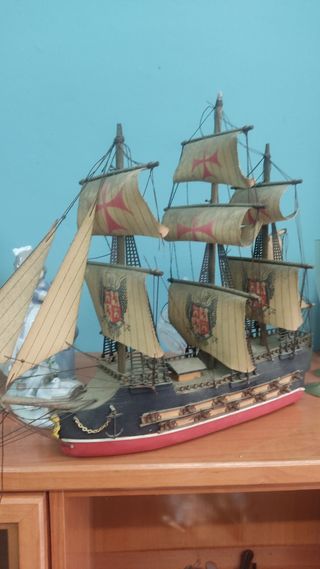 Maqueta Barco Antigua