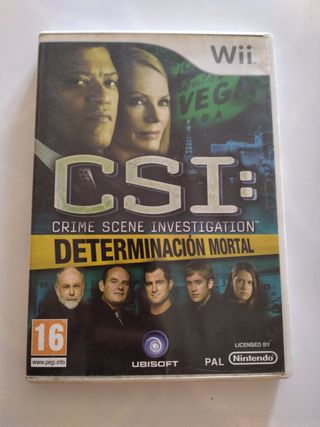 Wii - CSI: Determinación Mortal