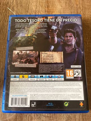 Uncharted 4 PS4 (PlayStation 4)