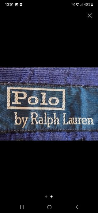 Camisa Polo Ralph Lauren azul