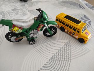 Pack Moto Cross y Autobús fricción