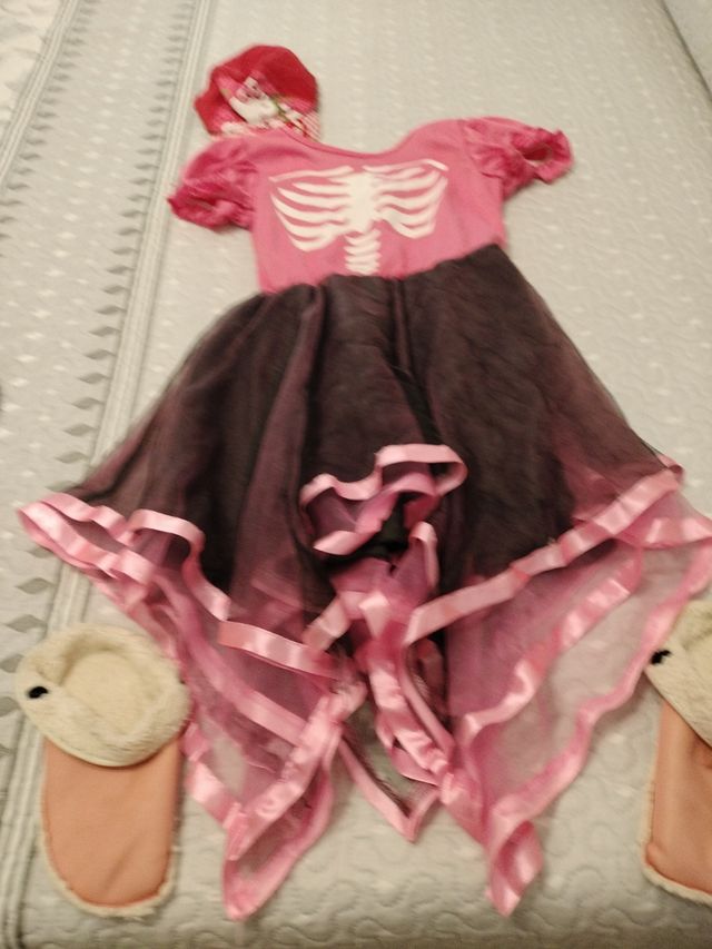 Disfraz  Catrina Niña 3-4 años