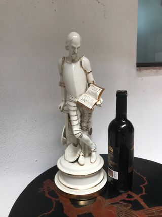 Figuras Quijote y Sancho Panza pickman, la cartuja