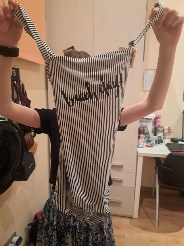 Bañador rayas esmara blanco-azul