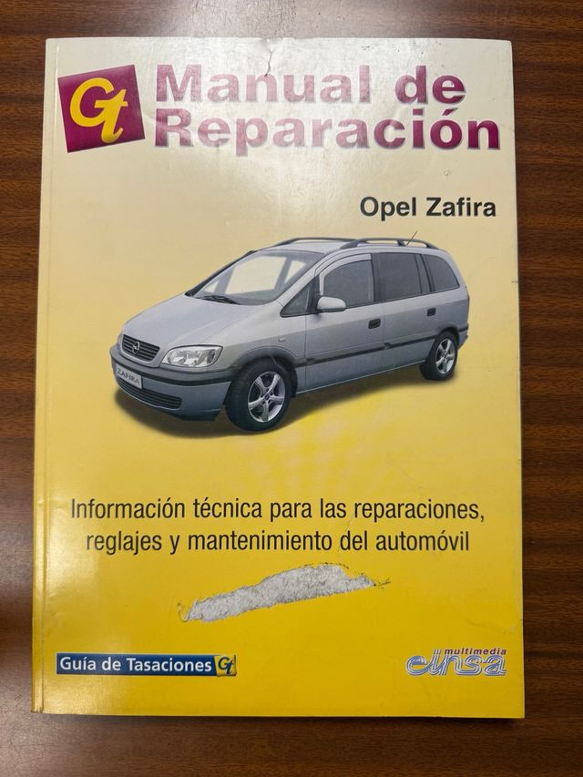 Manuale di riparazione Opel Zafira