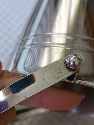 Cubitera y bandeja Guy Degrenne inox France