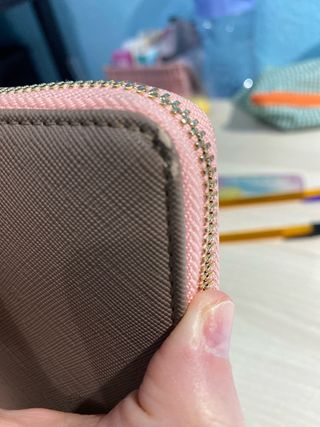 Cartera Tous - Rosa y Plata