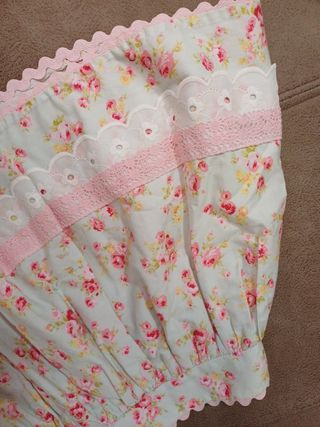 Falda floral niña talla 6