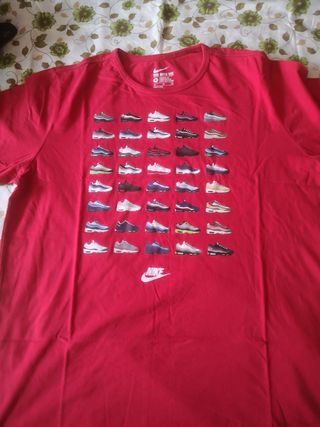Camiseta Nike roja - Talla XL 