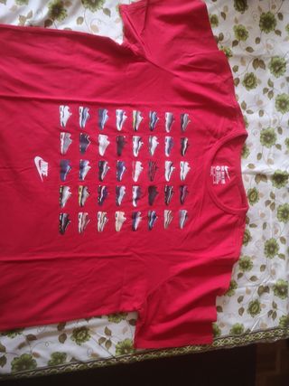 Camiseta Nike roja - Talla XL 