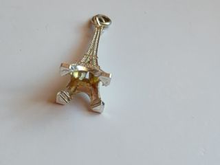 Colgante Torre Eiffel en Plata