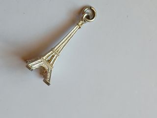 Colgante Torre Eiffel en Plata