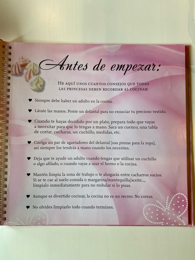 Mi libro de cocina Princesas (Princesas Disney)