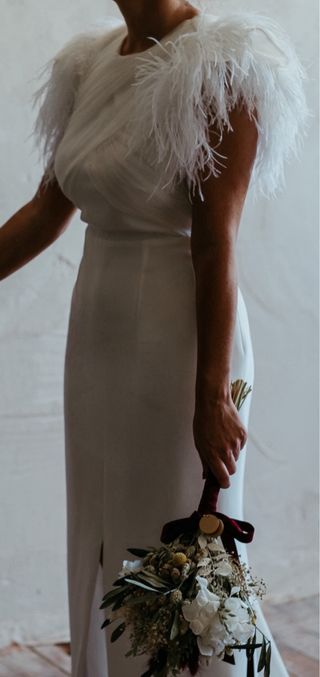 Vestido novia Victoria Coleccion blanco