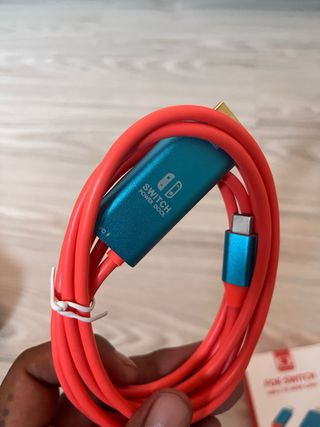 Cable USB-C a HDMI 4K para Switch