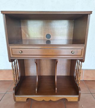 Mueble TV madera marrón