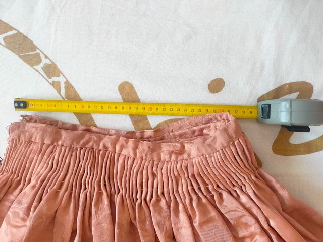 Falda y corpiño de Fallera Huertana Rosa