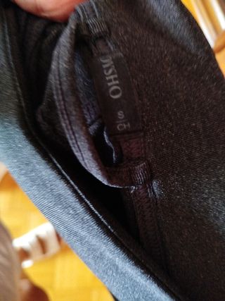 Leggins Oysho gris casi negro 