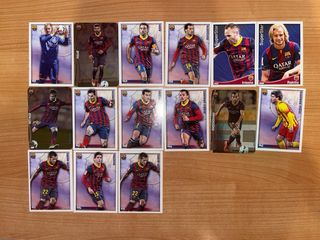 Cartas Liga 2015 Mundicromo - Barça