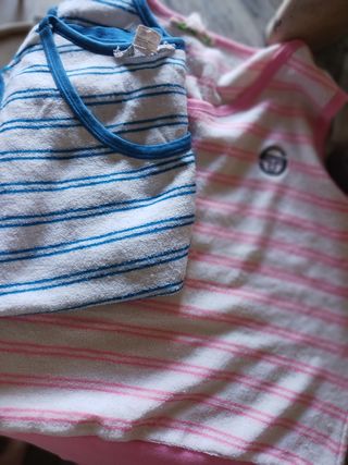 Canotta Sergio Tacchini rosa-bianca o blu è bianca