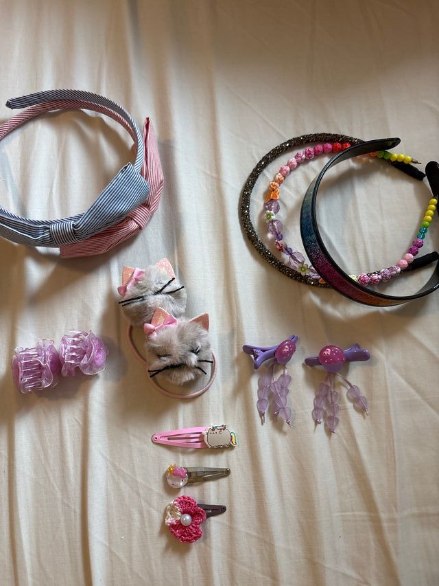 Diademas y pasadores niña