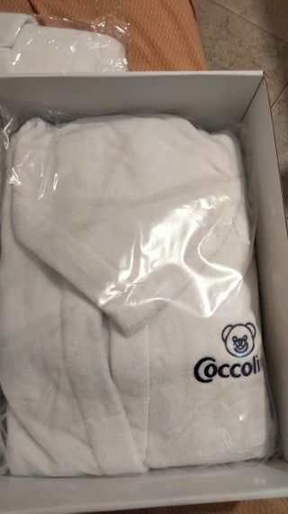 Set Coccolino: accappatoio e ciabatte