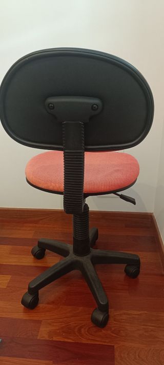 Silla escritorio giratoria naranja