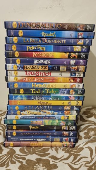 21 Películas Disney DVD - ¡Colección!