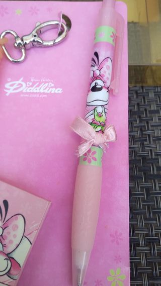 Set Diddl: penna & mini blocco notes