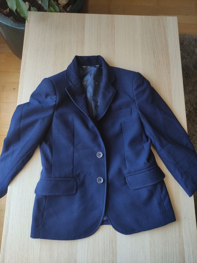 Americana niño 7 años - Azul marino