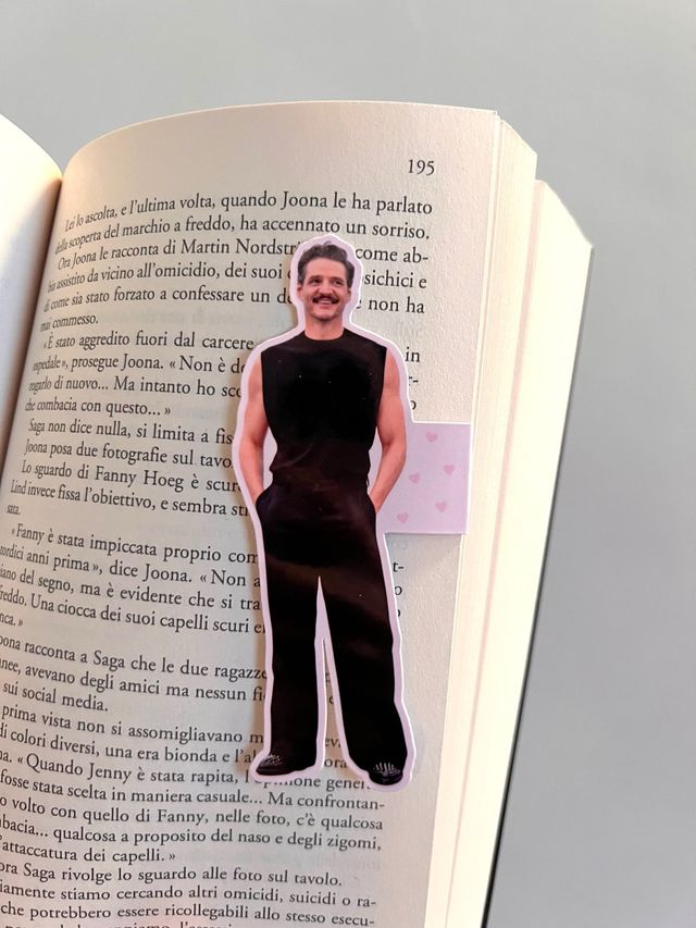 magnetic bookmark Pedro Pascal