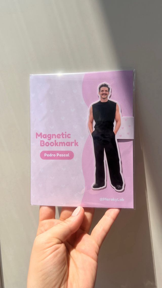 magnetic bookmark Pedro Pascal
