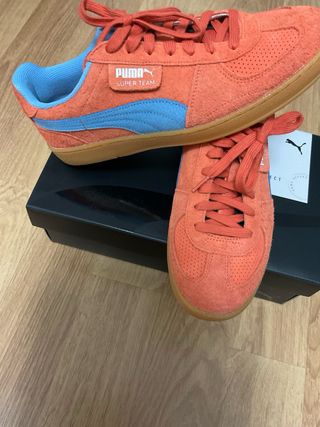 Zapatillas Puma Select - Naranja y Azul