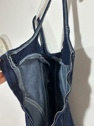 Vestito di jeans blu Forever 21 x Shein