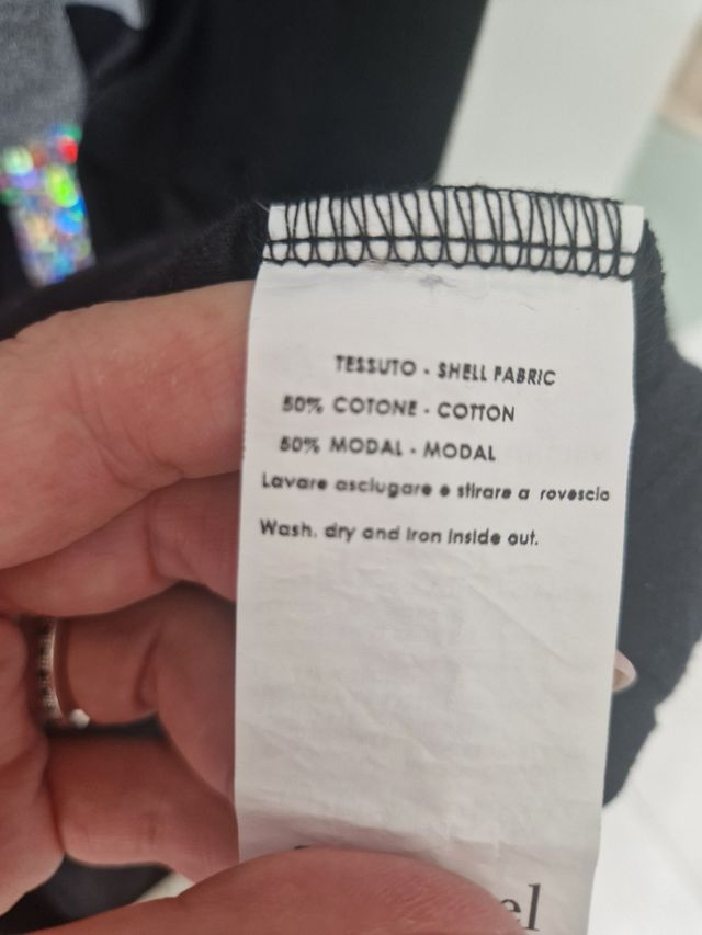 Maglietta Conbipel nera Tg.S