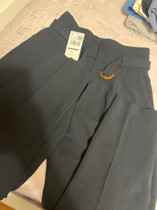 Pantalón vestir negro talla S 