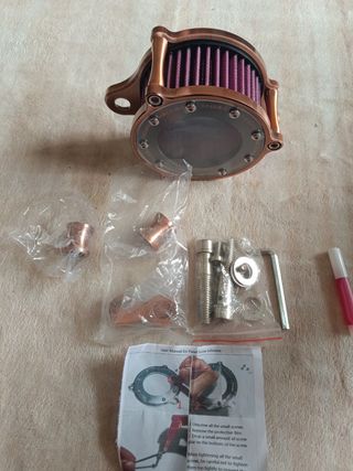 Filtro aire cobre Harley Davidson
