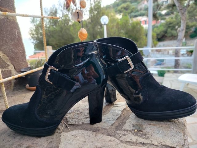 Stivaletti Hogan neri 37 - Pelle