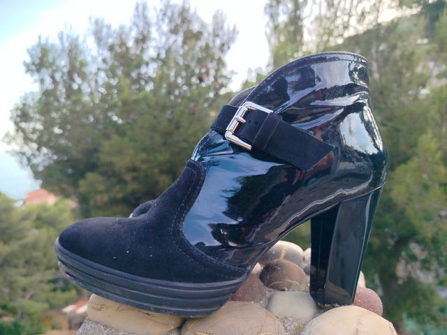 Stivaletti Hogan neri 37 - Pelle